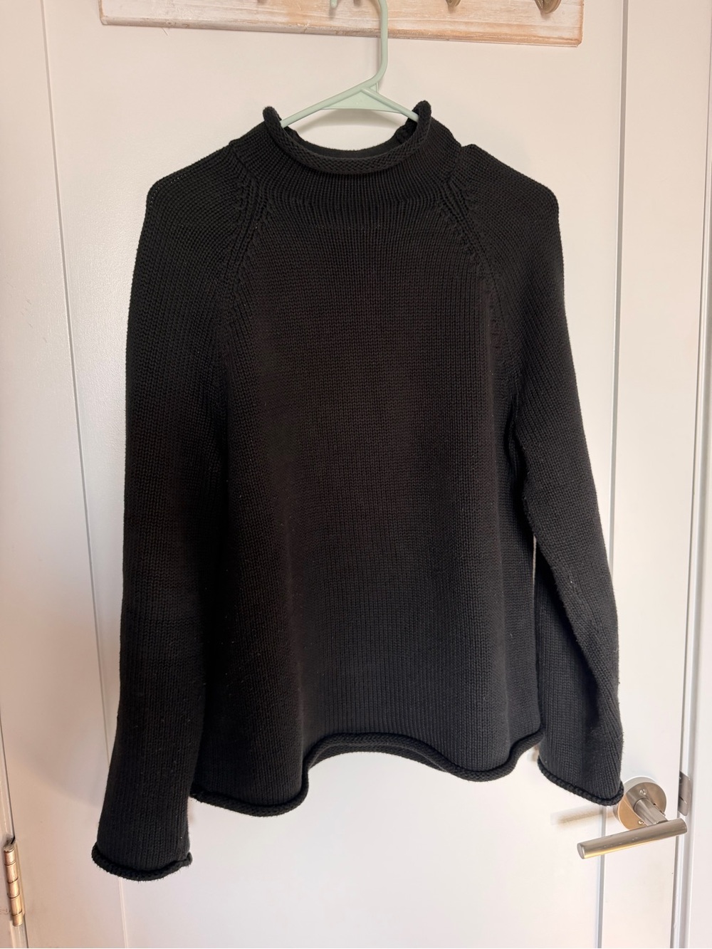 Classic Black Men’s Knit Sweater